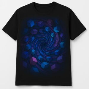 Printed Tshirt Coffee Black Color